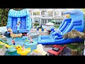 We BUILT A GIANT WATERPARK In Our BACKYARD **Crazy Fun**