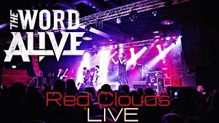 The Word Alive | Red Clouds HD LIVE! BRAND NEW SONG 2018
