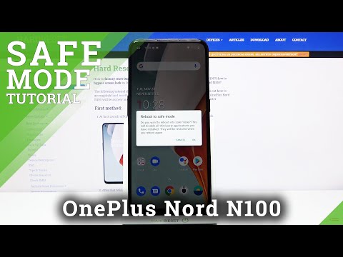 How to Enter Safe Mode in OnePlus Nord N100 - Find Safe Mode Option