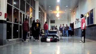 Funny back flip fail,