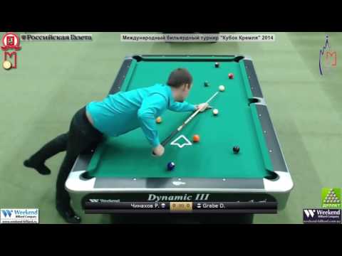 Denis Grabe vs Ruslan Chinahov | QF | Kremlin Cup 2014 10 ball Open
