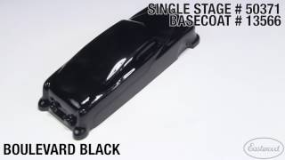 13566ZPA 4:1 Automotive Car Paint Basecoat, Boulevard Black, 1-Gallon - video thumbnail 2