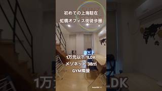 虹橋日系オフィス街1LDK メゾネット 初めての上海駐在