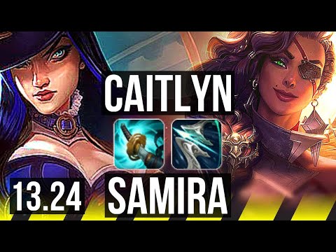CAIT & Zyra vs SAMIRA & Thresh (ADC) | 6/1/4 | KR Master | 13.24