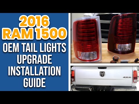 Episode 18: 2016 RAM 1500 - OEM Tail Lights Upgrade Install Guide - the Build by Infotainment.com
