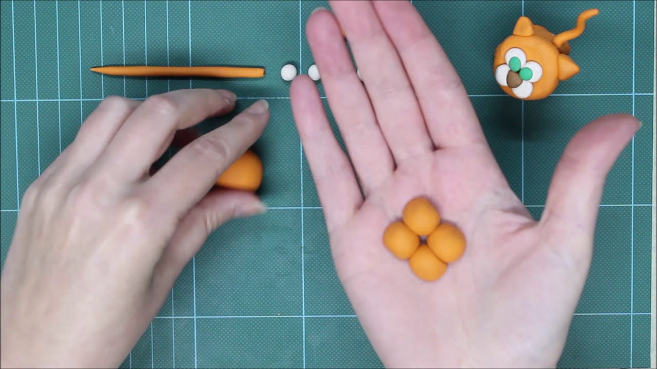 Tutorial Creare con la Plastilina in 10 passi. Il gatto