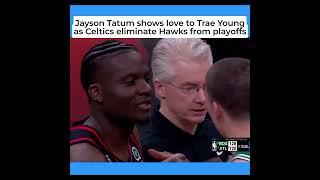 Jayson Tatum expressed love to Trae Young as Boston Celtics eliminate Atlanta Hawks from playoffs
