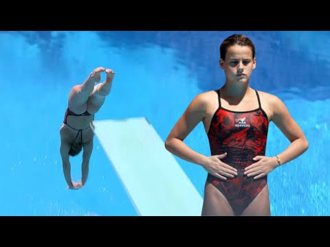 Anna Arnautova (Ukraine) || 1m Springboard || European Championships 2022