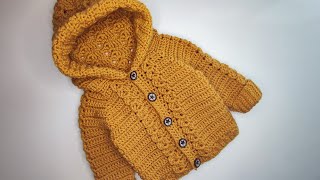 Download lagu Crochet #54 How to crochet a 'Braided' baby hoodie / Part 1 mp3 Download lagu Crochet #54 How to crochet a 'Braided' baby hoodie / Part 1 mp3