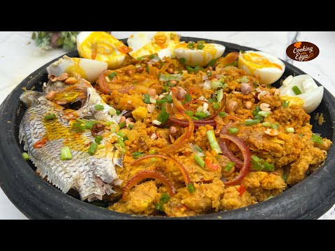 HOW TO MAKE AUTHENTIC GHANA ETO | LETS PREPARE ETOR WITH RIPE PLANTAIN | MOST POPULAR GHANA FOOD