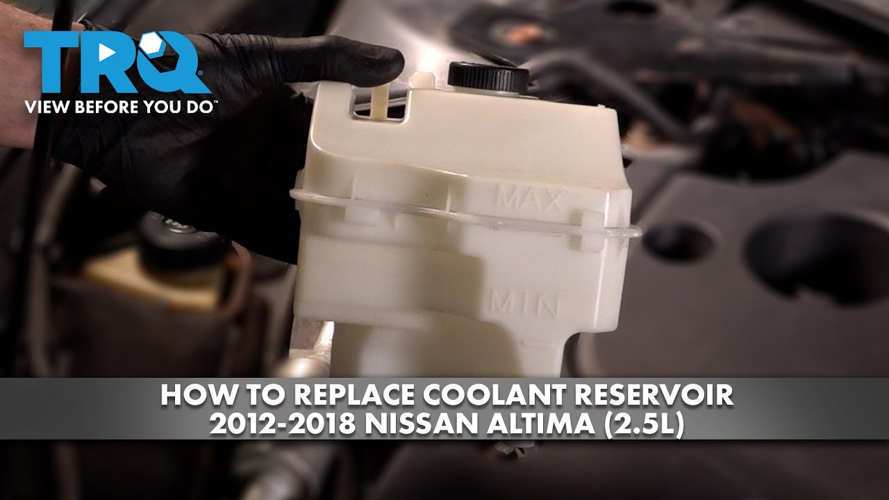 How to Replace Coolant Reservoir 2012-2018 Nissan Altima (2.5L)