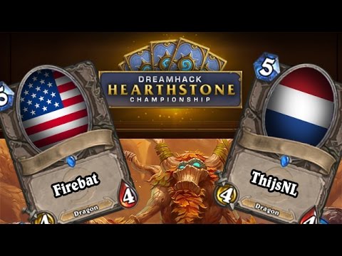 ThijsNL vs Firebat - Quart de finale - DreamHack Winter Hearthstone World Championship 2014 - FR