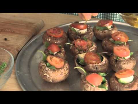 Stuffed Mushrooms Recipe Secrets, Healthy Cooking by Celina the Food Smarty