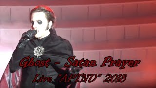 Ghost - Satan Prayer &quot;Live APTND 2018&quot; (Multicam + great audio)
