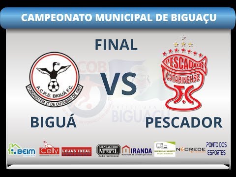 CAMPEONATO MUNICIPAL DE BIGUAÇU LICOB - FINAL -  BIGUÁ 3 X 0 PESCADOR - GOLS