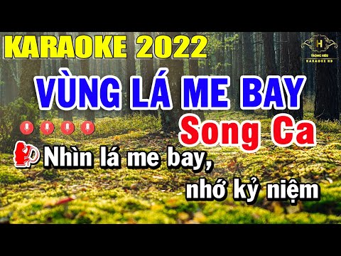 Vùng Lá Me Bay Karaoke Song Ca 2022 | Trọng Hiếu