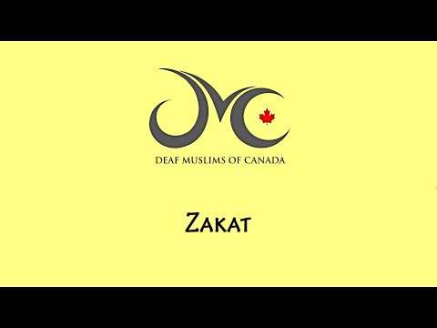 How to Sign Zakah in Auslan