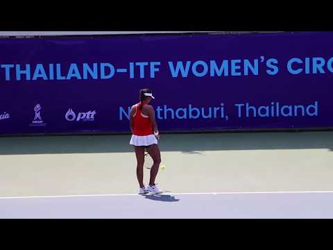 Tamachan MOMKOONTHOD defeat Milana MASLENKOVA WSQ 2 #W15 Nonthaburi