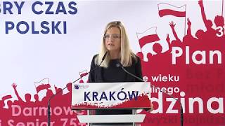 Małgorzata Wassermann - Wystąpienie na Konwencji w Krakowie