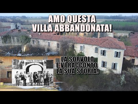 VILLA PROVANINA VI RACCONTO LA SUA STORIA DAL DRONE! SONO INNAMORATO DI QUESTO LUOGO! [Urbex Italia]