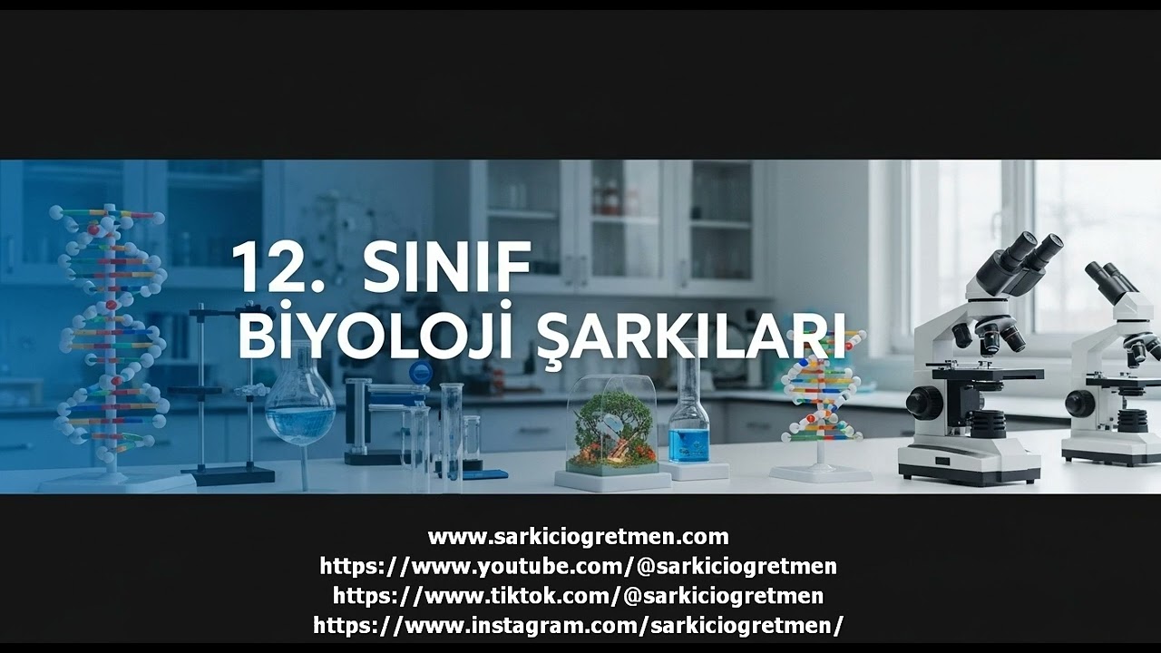 12  Sınıf Biyoloji   Genetik kodun evrenselliği ve kodon antikodon ilişkisi şarkısı  v 2