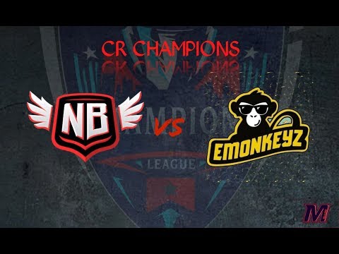 NEVERBACK GAMING VS EMONKEYZ CLUB-CHAMPIONS CR LEAGUE-CLASH ROYALE.