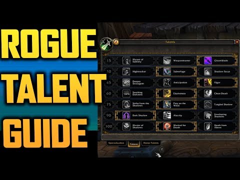 Talent Guide - Subtlety Rogue [Patch 7.3]