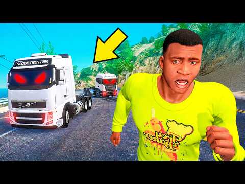 NEVER FOLLOW A TRUCK DRIVER in GTA 5!