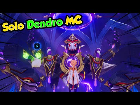 [Genshin Impact] Scaramouche Boss Battle | Solo Dendro MC (Phase 1)