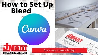 How to Set Up Bleed for Print in Canva | JMart Print & Copy