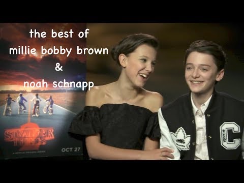 the best of millie bobby brown and noah schnapp