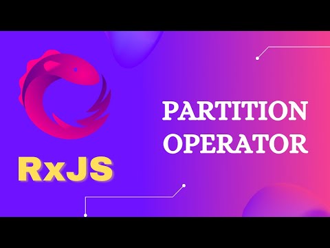 73. RxJS Partition Operator. Learn RxJS Join Creation Partition Operator - RxJS.