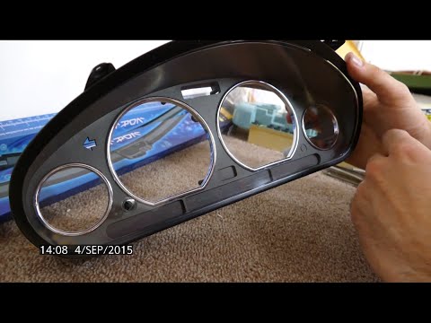 Tachoringe einbauen Tacho ausbauen Beleuchtung Lenkrad Airbag BMW Z3 3er VDO 318 316 320 325 e36 e46