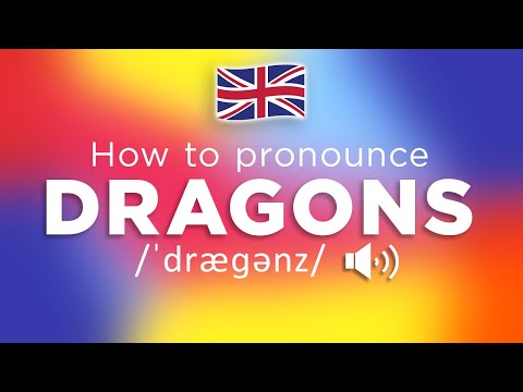 How To Pronounce Dragons (100% NATIVE!!)