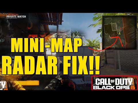 How To Fix RADAR MINI-MAP GLITCH In Call of Duty BLACK OPS 6 For CONSOLE & PC 2024 - EASY GUIDE