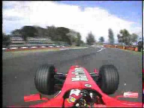 Formula 1   Camera car   Giro GP d'Australia 2004   Melbourne   Michael Schumacher Ferrari