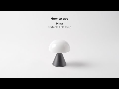 Lexon - How to use Mina  lamp