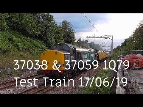 37038 & 37059 1Q79 powering up the gradient Polmont: 17/6/19