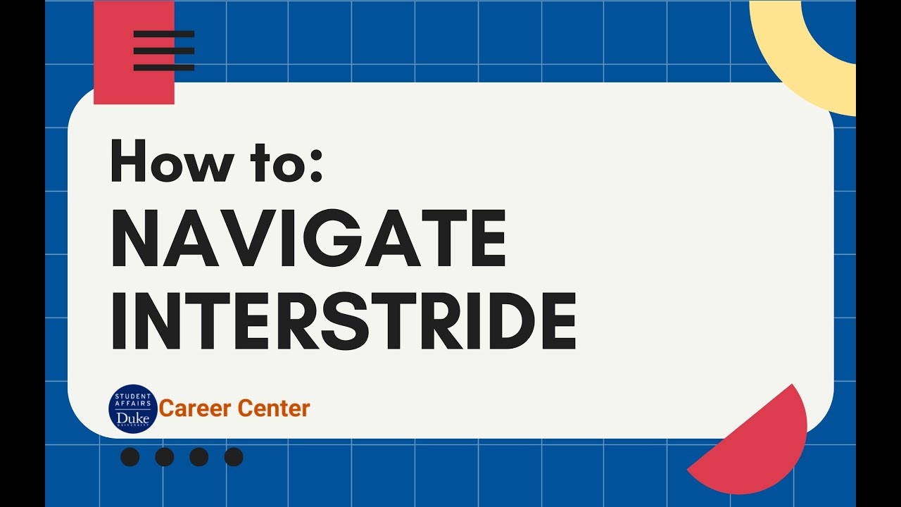 How To: Navigate Interstride