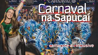 FOLIA TROPICAL: como é assistir aos desfiles na Sapucaí num camarote ALL INCLUSIVE | Carnaval RJ