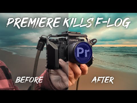Do This Before Grading Fujifilm F-Log in Premiere Pro