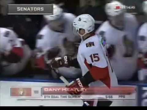 Heatley goal @ Panthers