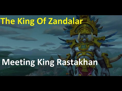 Meeting King Rastakhan for the first time