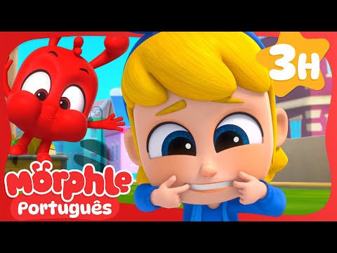 👶🏼 Bebê Mila! 👶🏼 | MARATONA DE 3 HORAS! | Morphle em Português | Desenhos Animados para Crianças
