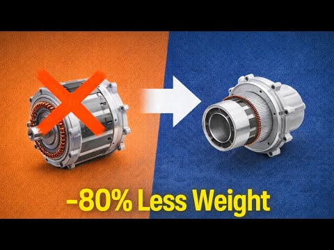 New Dual Rotor Motor Runs Without Steel– Here’s How