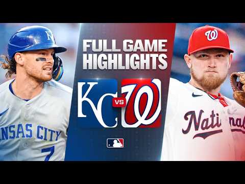 워싱턴 VS 캔자스시티 6:4 MLB 하이라이트