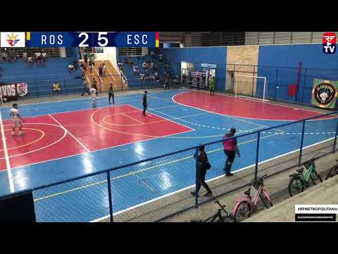 COPA RF METROPOLITANA DE FUTSAL - MASCULINO - OITAVAS DE FINAL - ROSÁRIO PACATUBA X OZ ESCOLHIDOS