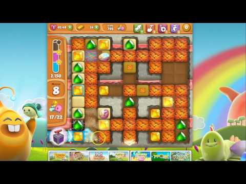 Diamond Digger Saga Level 702 (no boosters or extra moves)