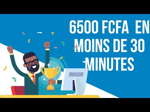 , title : 'GAGNER 6500 FCFA/10€ EN MOINS DE 30 MINUTES - GAGNER DE L'ARGENT SUR INTERNET'