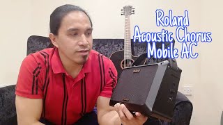 Video thumbnail for Roland Acoustic Chorus Mobile AC - REVIEW! | For Real Fredo by Fredo